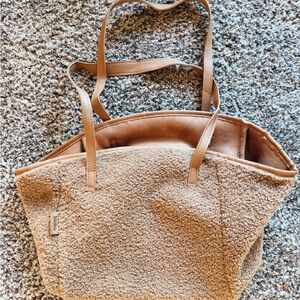 Neiman Marcus Shearling Tote